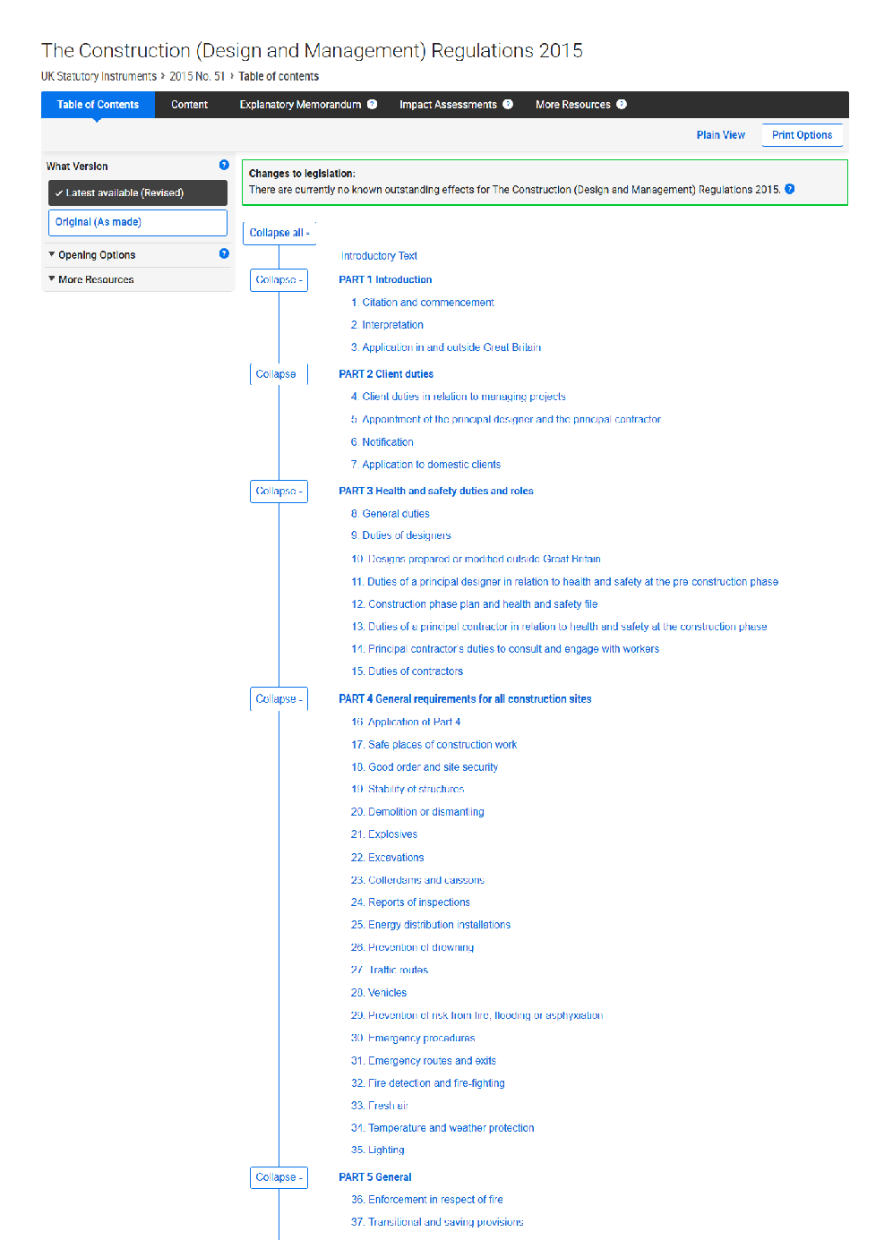 Construction Design Management Regulations 2015